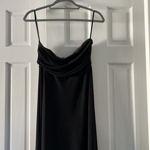 Black Banana Republic Factory strapless maxi dress
